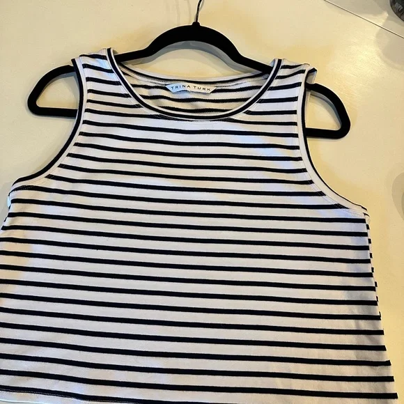 Trina Turk crop top size large - Picture 5 of 8